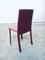 Vintage Italian Leather Dining Chairs, 1980s, Set of 6 5