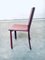 Vintage Italian Leather Dining Chairs, 1980s, Set of 6, Image 4