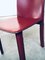Vintage Italian Leather Dining Chairs, 1980s, Set of 6 8