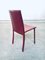 Vintage Italian Leather Dining Chairs, 1980s, Set of 6, Image 6