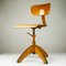 Vintage Bauhaus Adjustable Swivel Chair from Böhler, 1930s or 1940s, Image 4