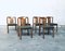 German Oak Dining Chairs, 1970s, Set of 6 17