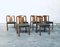 German Oak Dining Chairs, 1970s, Set of 6, Image 17