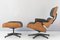 Rosewood Lounge Chair & Ottoman by Charles & Ray Eames for Contura, 1950s, Set of 2, Image 23