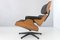 Rosewood Lounge Chair & Ottoman by Charles & Ray Eames for Contura, 1950s, Set of 2 8