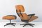 Rosewood Lounge Chair & Ottoman by Charles & Ray Eames for Contura, 1950s, Set of 2, Image 20