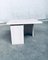Vintage Italian Postmodern Square Granite Stone Side Table, 1970s 4
