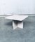 Vintage Italian Postmodern Square Granite Stone Side Table, 1970s 12