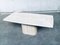 Italian Postmodern Travertine Marble Dining Table, 1970s 13