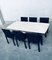 Italian Postmodern Travertine Marble Dining Table, 1970s 3