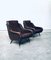 Mid-Century Modern Faux Leather Armchairs, 1950s, Set of 2 10