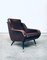 Mid-Century Modern Faux Leather Armchairs, 1950s, Set of 2, Image 5