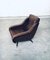 Mid-Century Modern Faux Leather Armchairs, 1950s, Set of 2 3