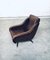 Mid-Century Modern Faux Leather Armchairs, 1950s, Set of 2, Image 3