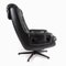Black Leather Lounge Chair from PeeM, 1970s, Image 6