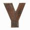 Metal Letter Y Sign 2