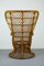 Wicker Chair by Gio Ponti and Lio Carminati, 1960s, Image 4