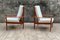 Mid-Century Scandinavian Teak PJ56 High Back Lounge Chairs by Grete Jalk for Poul Jeppesens Møbelfabrik, 1960s, Set of 2 26