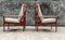 Mid-Century Scandinavian Teak PJ56 High Back Lounge Chairs by Grete Jalk for Poul Jeppesens Møbelfabrik, 1960s, Set of 2, Image 21