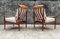 Mid-Century Scandinavian Teak PJ56 High Back Lounge Chairs by Grete Jalk for Poul Jeppesens Møbelfabrik, 1960s, Set of 2 9