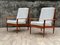 Mid-Century Scandinavian Teak PJ56 High Back Lounge Chairs by Grete Jalk for Poul Jeppesens Møbelfabrik, 1960s, Set of 2, Image 12