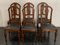 Art Deco Esszimmer Set aus Palisander & Marmor, 1930er, 10er Set 13