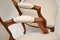 Vintage French Walnut Salon Side Chairs, Set of 2, Image 5