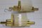 Sconces with Glass Rods, 1980s, Set of 2 2