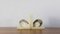Vintage Marble Bookends, 1930s, Set of 2 1