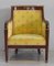 Empire Period Mahogany Bergere Gondola Chair, Early 1800s, Image 21