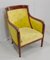 Empire Period Mahogany Bergere Gondola Chair, Early 1800s 1