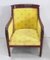 Empire Period Mahogany Bergere Gondola Chair, Early 1800s 2