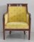 Empire Period Mahogany Bergere Gondola Chair, Early 1800s 13