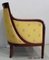 Empire Period Mahogany Bergere Gondola Chair, Early 1800s, Image 14