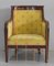 Empire Period Mahogany Bergere Gondola Chair, Early 1800s, Image 20