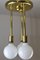 Brass Ceiling Lamp, 1970s 7