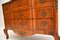 Antique French Chest of Drawers with Inlaid Marquetry & Marble Top, Image 12