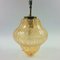 German Bubble Glass Ceiling Lamp from Limburg, 1960s 1
