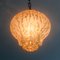 Lámpara de techo alemana de vidrio burbuja de Limburg, años 60, Imagen 6