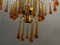 Murano Glass Waterfall Chandelier, 1960s, Image 5