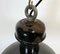 Industrial Black Enamel Pendant Lamp, 1930s, Image 3