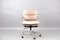 Sedia da scrivania EA 217 Mid-Century in metallo cromato e pelle di Charles & Ray Eames per Vitra, Germania, Immagine 7