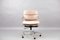 Sedia da scrivania EA 217 Mid-Century in metallo cromato e pelle di Charles & Ray Eames per Vitra, Germania, Immagine 9