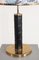 Swedish Brass and Patinated Leather Table Lamp, 1960s 2