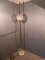 Brass Model Balloon LTE10 Floor Lamp with White Base by Luigi Caccia Dominioni for Azucena, 1990s 2