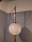 Brass Model Balloon LTE10 Floor Lamp with Beige Base by Luigi Caccia Dominioni for Azucena, 1990s 6