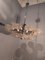 Lampada da soffitto in metallo cromato e 15 luci di Gaetano Sciolari per Sciolari, anni '70, Immagine 8