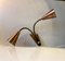 Adjustable Copper Double Wall Lamp from ASEA, 1950s 4