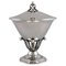 Lidded Bowl in Base in Sterling Silver by Johan Rohde for Georg Jensen, Image 1