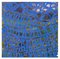 Espejo Giorgio Lo Fermo - Blue Reticulum - Pintura al óleo - 2019, Imagen 1